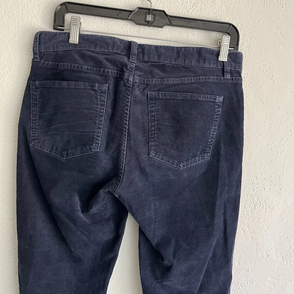 J. Crew Woman Navy City Fit Cotton Pant, Size 28R